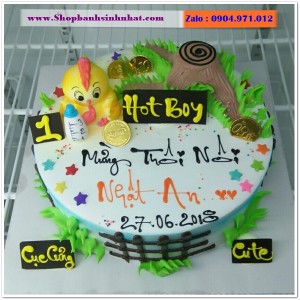 Bánh Sinh Nhật Con Gà Tuổi Dậu - V80
